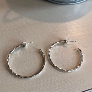 Silpada Jewelry - New Silpada Hammered Hoops Silpada Jewelry - New Silpada Hammered Hoops